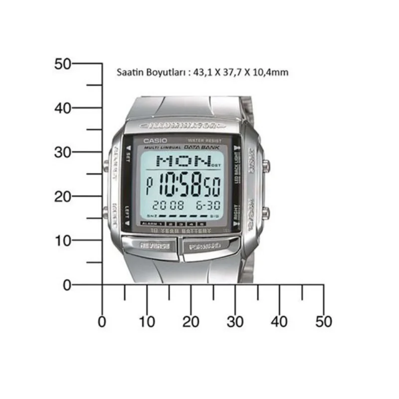 CASIO Мужские часы коллекция ретро 100% оригинальные цифровые кварцевые водостойкие