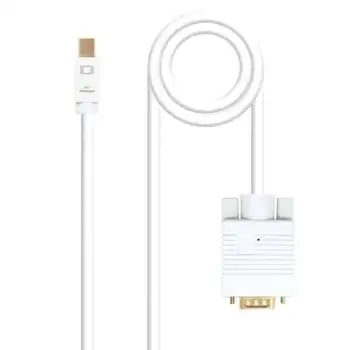 

Mini DP vga nanowire 10.15.4102 - mini displayport/Male-vga/Male-2m-white
