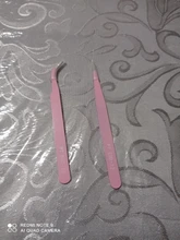 Pinzas rectas y curvadas de acero inoxidable para extensiones de pestañas, gran oferta, 2 uds., 2020