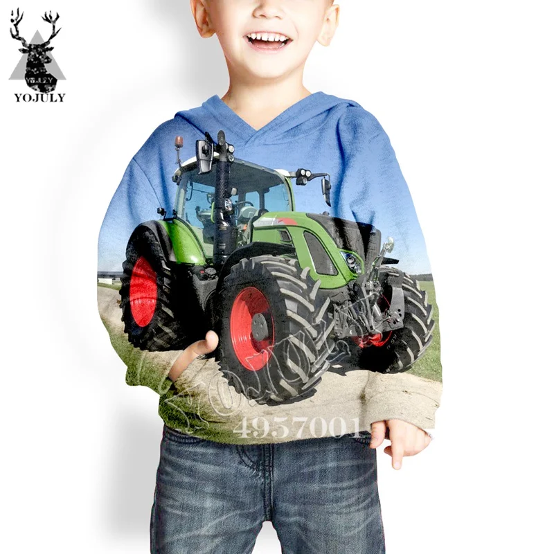 Детская модная толстовка с капюшоном; детский пуловер с 3D принтом в стиле Харадзюку; Повседневная Уличная одежда для маленьких мальчиков; одежда в стиле хип-хоп; Y697