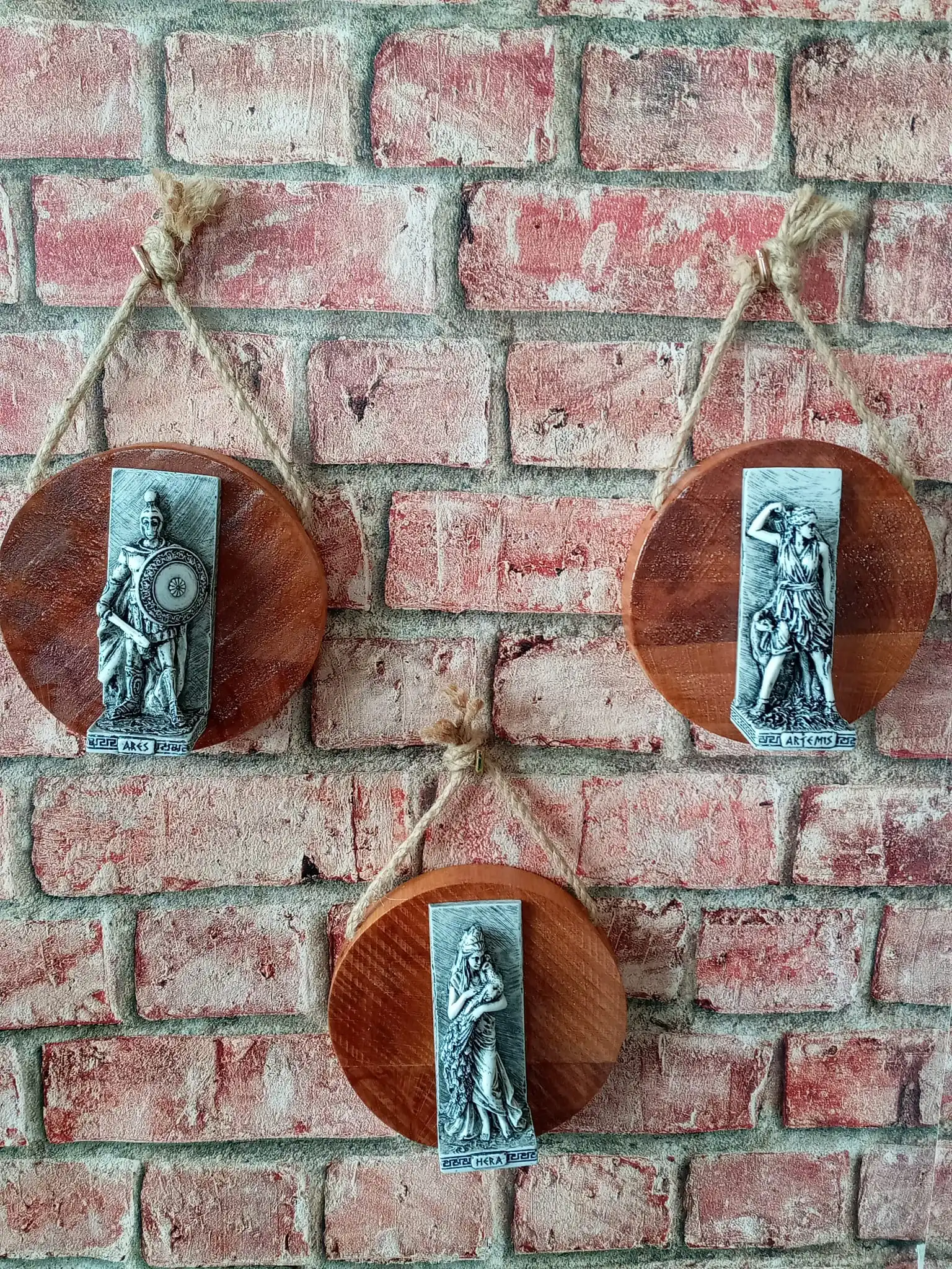

Ares,Artemis,Hera Greek Gods Wall Decor.