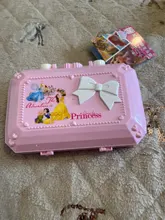 Conjunto de cosméticos de Disney para niñas, Set de belleza de juguete de frozen, elsa, anna, Blancanieves, Princesa, juguetes de moda, casa de juego, regalo para niños