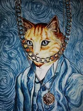 Collar con colgante de serpiente de Color dorado Vintage Punk para mujer, cadena gruesa multicapa de Hip Hop, collar con retrato de moneda, joyería