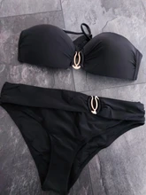 Bikini de talla grande para mujer, traje de baño Sexy de realce, conjunto de Bikini con estampado Floral, ropa de baño, ropa de playa de dos piezas 2021