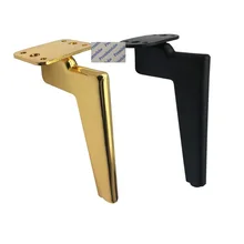 2 шт./лот матовый черный Золотой Европейский конический шкаф для ванной шкаф журнальный столик