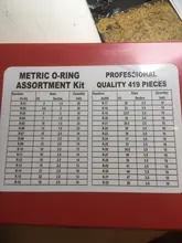 Seal-Gasket Rubber-Ring R01-R32-Oring-Kit Assortment-Set 419pcs 32-Sizes Universal