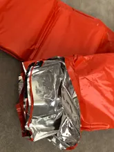 Saco de dormir compacto de supervivencia para emergencias, impermeable, reutilizable, térmico, Mylar
