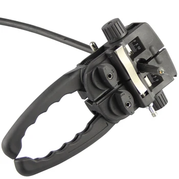 

Free Shipping Fiber Optic Wire Stripper 10-30mm Cable Jacket Slitter Horizontal and Longitudinal Opening Knife