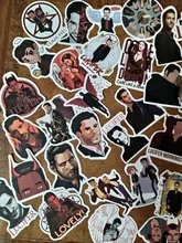 Pegatinas impermeables de PVC de temporada en la TV, 50 unids/lote de pegatinas de Lucifer para monopatín, calcomanía para equipajes, pegatina de juguete