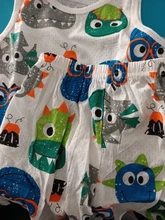 Conjuntos de pijamas de algodón sin mangas para niños y niñas, ropa de dormir de verano de 1 a 9 años con diseño de unicornio