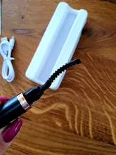 CkeyiN-rizador de pestañas eléctrico, rizador de pestañas en caliente recargable por USB, calentamiento rápido, rizador de pestañas Natural, maquillaje de larga duración