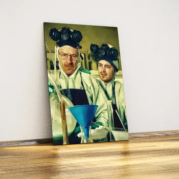 

Jessie and Walter Breaking Bad--Metal Poster