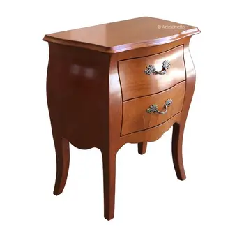 

Bedside cambered 2 drawers