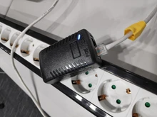 Ethernet-Adapter Power-Supply Poe-Injector Us-Eu-Wall-Plug 24V 24W 48V 12V for Cctv-Security-Camera