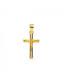 

Cross Smooth small with Christ 17x10.5mm