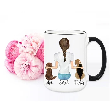

Personalized Dog Mom Gift Pet Owner Gift Dog Mom Gift Puppy Owner Dog Quotes Funny Coffee Mug Sorry I Can't Christmas Gifts