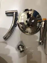 Cabezal de ducha Nano iónico de lluvia para baño, de 4/6 pulgadas, cromado redondo, ultrafino, giratorio de 360 °, C90D