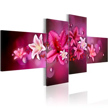 

Picture-lilies and pearl-100x45 cm