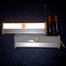 Closet-Light Wardrobe Cupboard Night-Lamp Led-Motion-Sensor Under-Cabinet Leds Kitchen-Stairs