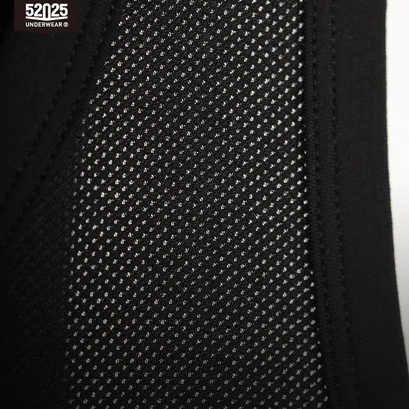 52025 Men Vest Tank Top Modal Silk Mesh Comfortable Summer Breathable Singlet Sleeveless Cool Vest Men Tanktop Men Underwear