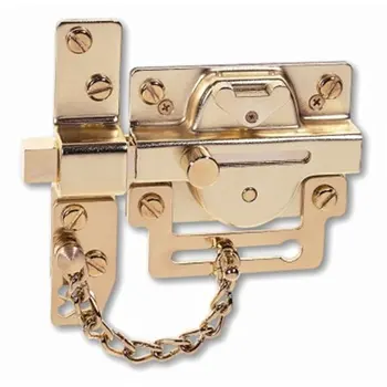 

SECURITY BOLT 500R BRASS PLATED WITH CHAIN RETENTION