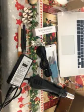 Pistola de aire caliente 8858 SMD, Estación de Reparación de soldadura, soplador de aire caliente, herramientas de reparación de soldadura