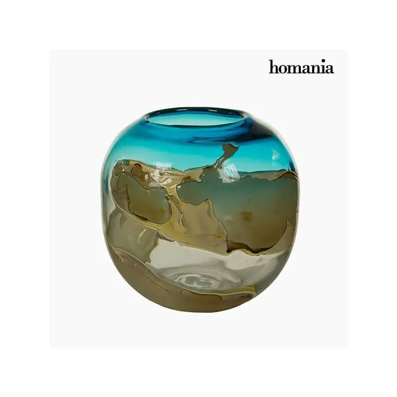 Стеклянная ваза(28x28x25 см)-коллекция Pure Crystal Deco от Homania