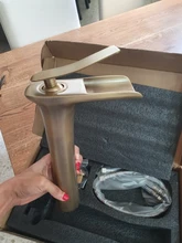 Basin Tap Faucet Mixer Black/antique Amibronz Hot-Cold 8882S