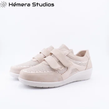 Hemera Studios-zapatillas de plataforma para mujer, calzado informal multicolor para trabajar y caminar, 2020