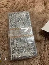 Cartera con pedrería y bolso de mano para dinero, cartera con pedrería de 10000 dólares, bolso de noche, bolso de hombro PARA CENA DE BODA