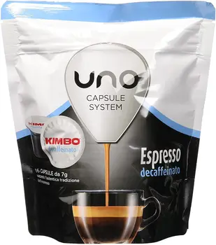 

Kimbo coffee Capsules Compatible system capsules ONE-Espresso Decaffeinated (6x16 capsules)