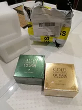 Mascarilla de colágeno con perlas negras, parches de Gel hidratante Natural para los ojos, elimina las ojeras, bolsa antiedad, cuidado de la piel, 60 uds.