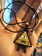 Dongsheng. Bill Cipher collar Boss colgante gargantilla de Cosplay collar hombres joyería de las mujeres-30
