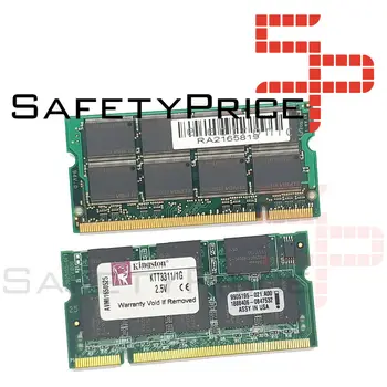 

2x1GB RAM MEMORY PORTABLE DDR Kingston KTT3311/1G SODIMM 333 MHZ
