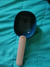 Cuchara de Alimentación de Mascotas portátil y creativa, cuchara con diseño de Clip, mango sólido de perro de colores, cuchara para alimentar al bebé, suministros para mascotas multifunción