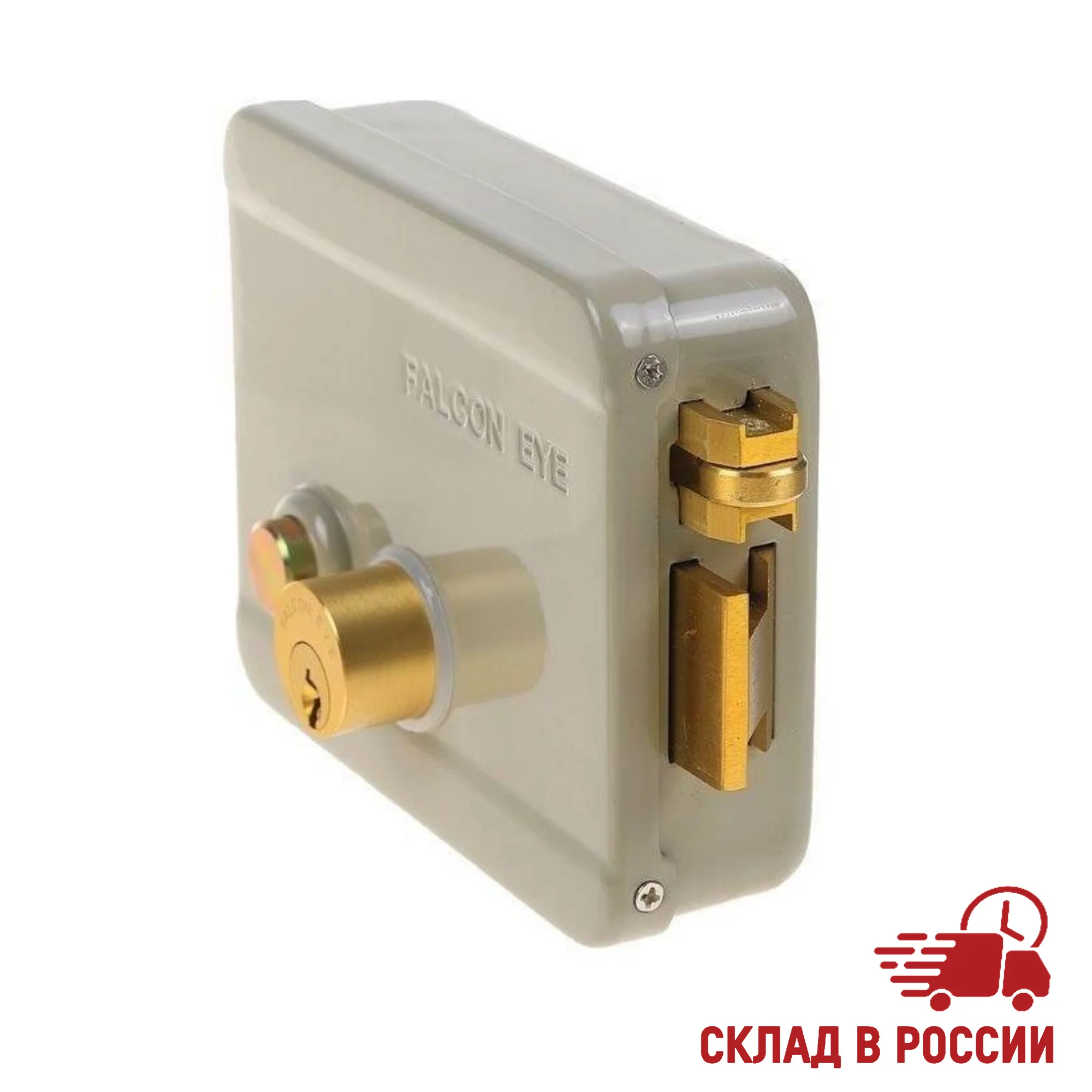 Falcon FE-2369i уличный электромеханический замок. Корпус крашенная сталь.