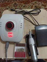 Lima eléctrica para uñas, herramienta para manicura, accesorio de la máquina, 35000 RPM