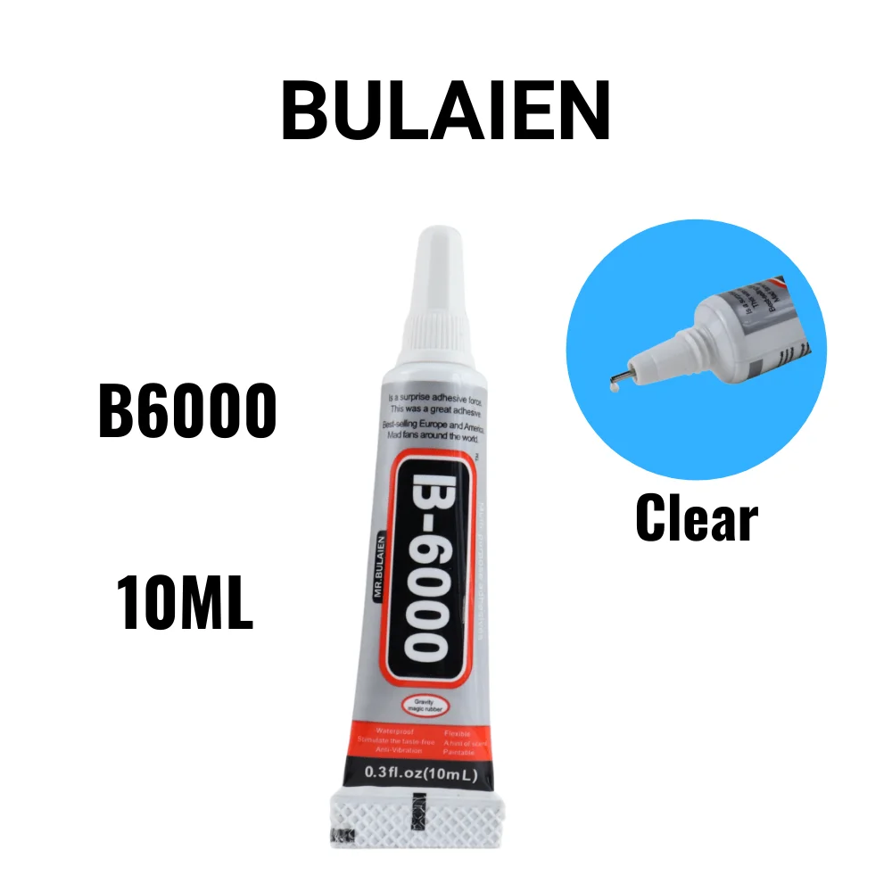 Bulaien B6000 10ml Clear Contact Phone Repair Adhesive Multipurpose Diy Glue With Precision