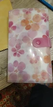 240 Slots Linda sonrisa titular de la tarjeta de crédito de negocios Tarjeta De Nombre Personal banco Tarjeta de Identificación estuche protector foto álbum LOMO tarjetas de almacenamiento