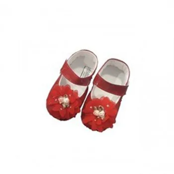 

Pure baby patent leather babbet shoe 2016