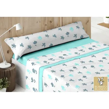 

Juego de Sábana Coralina DORVEL Burrito Blanco 721-01