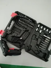 Juego de destornilladores eléctricos, diámetro máximo inalámbrico con taladro eléctrico, Material ABS, herramienta de reparación portátil