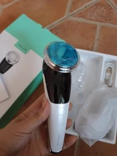 Masajeador Facial EMS con luz LED, terapia de vibración Sónica, eliminación de arrugas, estiramiento de la piel, tratamiento frío caliente, dispositivo de belleza para el cuidado de la piel