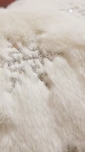 Christmas-Tree-Decor Skirt Fur High-Quality Xmas White for Snowflake