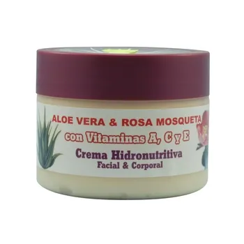 

Cream Hidronutritiva Aloe Rosehip and Vitamins, 250 ml.
