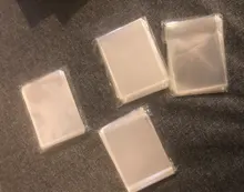 Fundas de cartas para juego de mesa mágico, Protector de cartas de póker, Tarot, tres reinos, 65mm, 90mm, 100 unids/lote