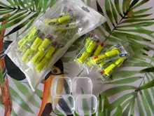 Tapones para los oídos tipo bala de 3M, reducción de ruido inalámbrica, amarillo neón, e-a-rsoft, 312-1250, NRR:33dB/SNR:36dB, LT086