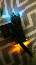 Solar String Lamps For Garden Waterproof Outdoor Lighting 5M 7M 12M 22M 6V Christmas
