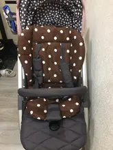 Asiento de coche para bebé de 65x50cm de grosor, colorido, cojín para silla, carrito de bebé, tapete de algodón de punto de Color, alfombrilla para cochecito para niño