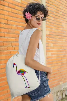 

Angemiel Bag Colorful Sweet Flamingo Nappy Backpack